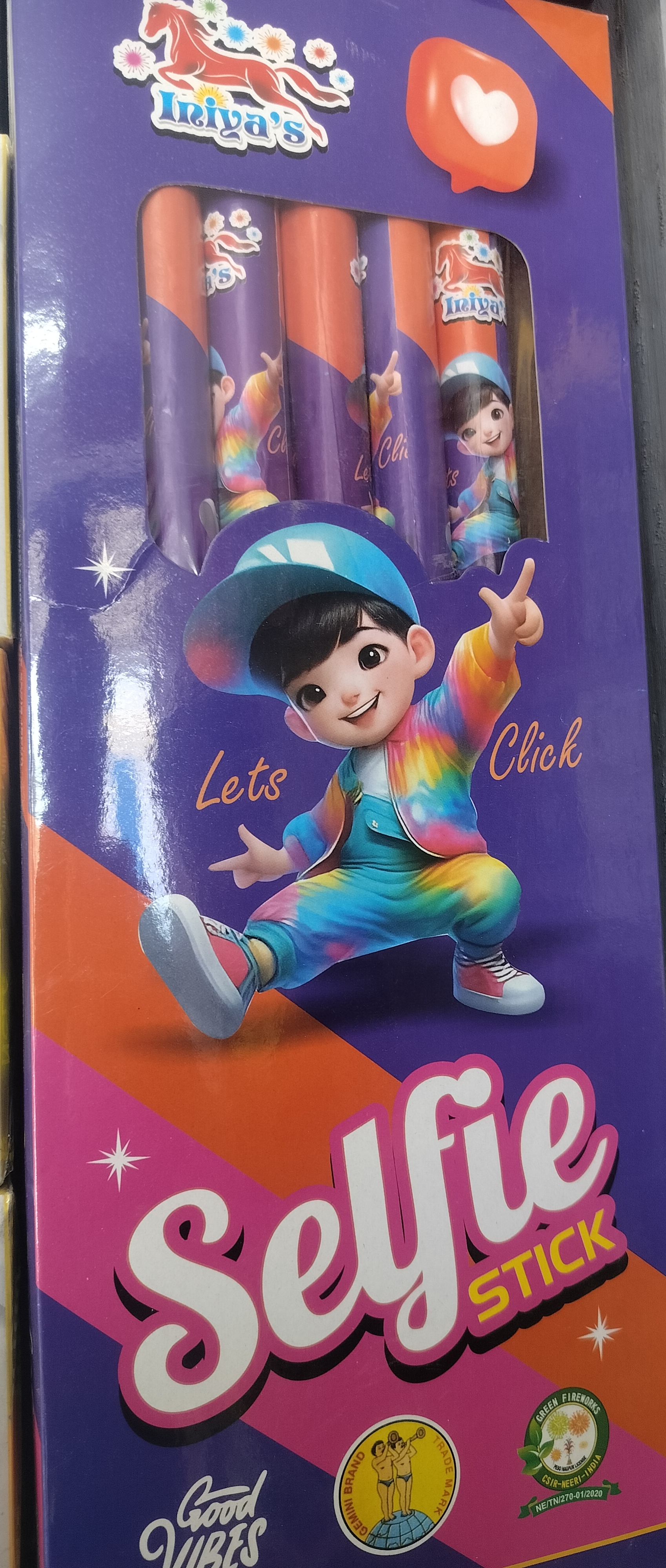 Selfie Stick Candle (5 Pcs)