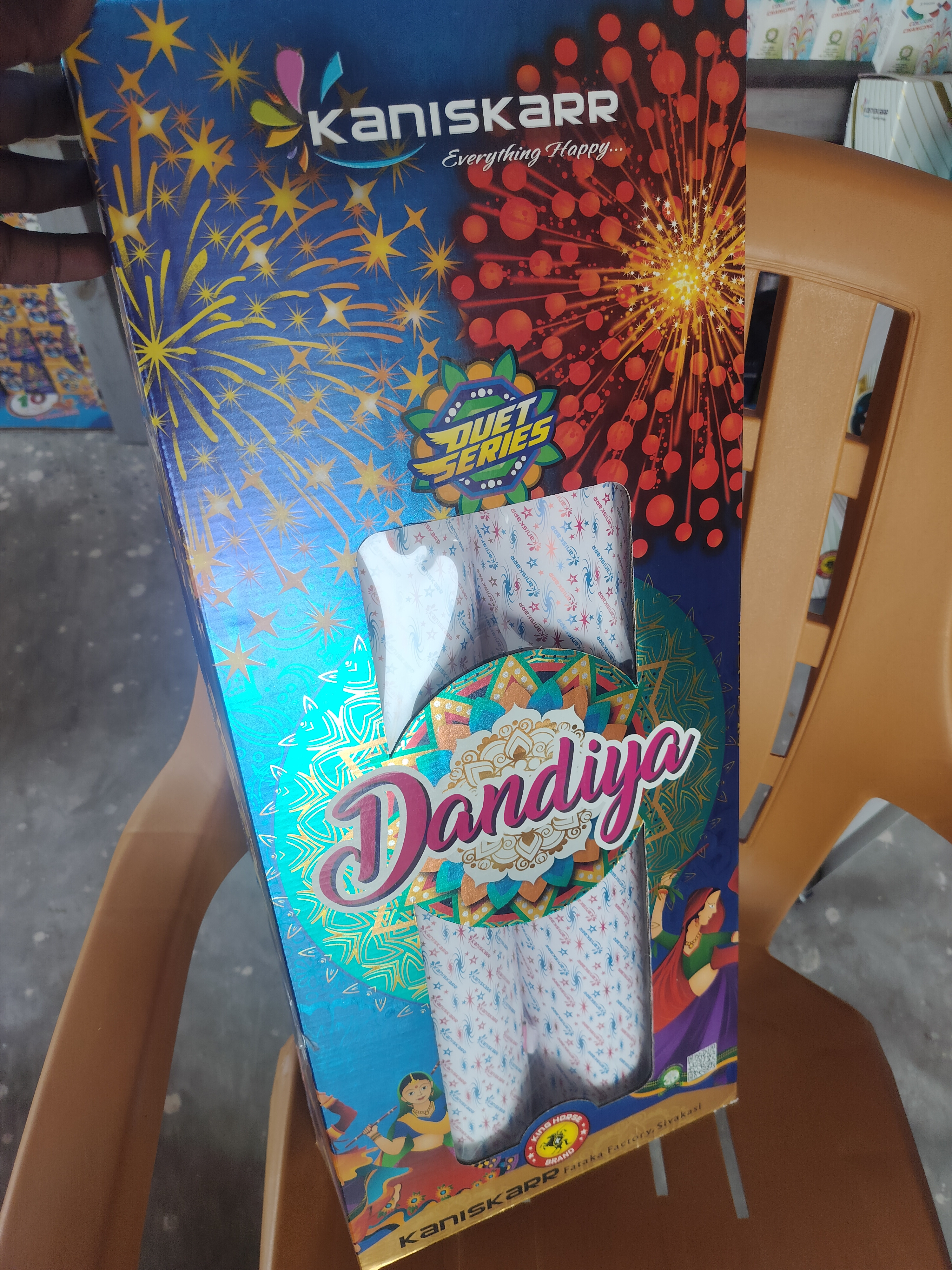 4'' Dhandiya Double Pcs