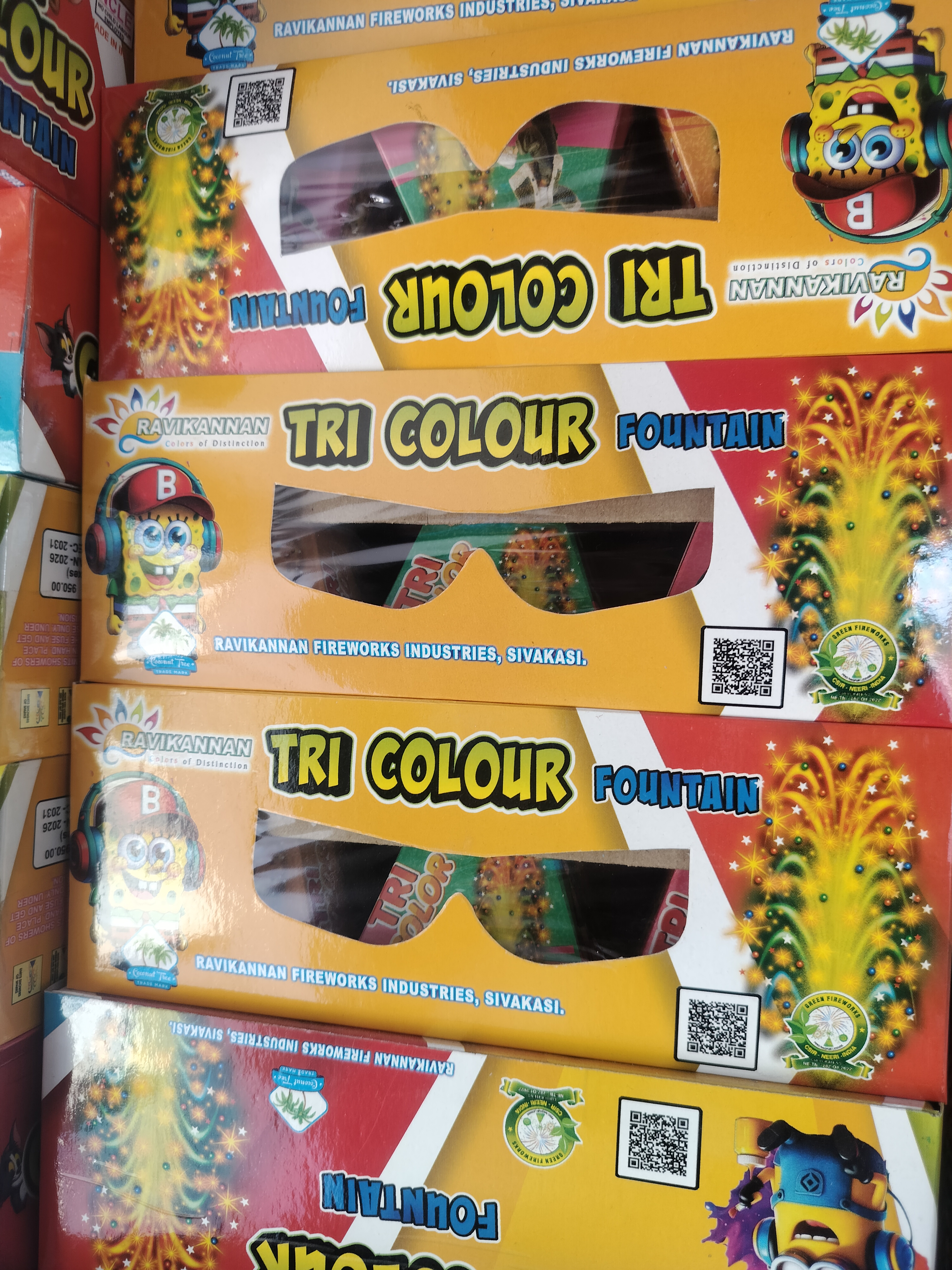 Mini Tri Colour (3 Pcs)