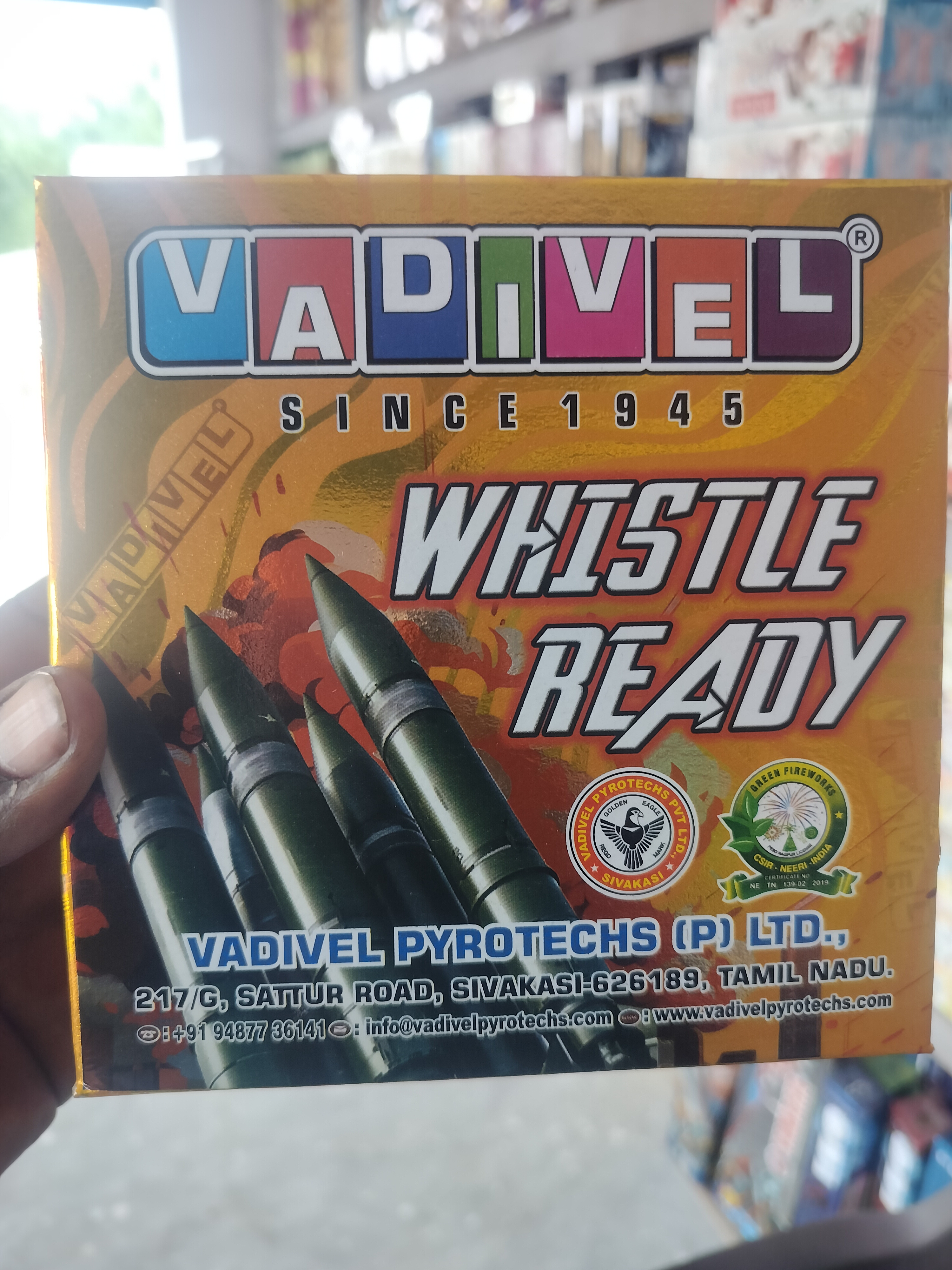 WHISTLE READY VADIVEL